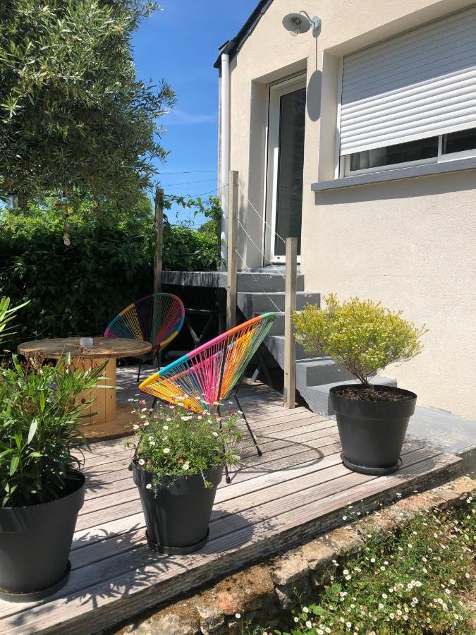 Chambre D'Hotes Golf Du Morbihan Plougoumelen Экстерьер фото